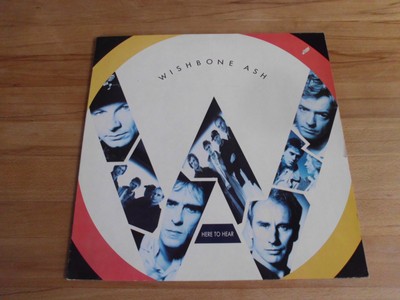 LP   WISHBONE ASH  -  HERE TO HEAR       I.R.S.  Records