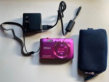 Nikon COOLPIX Compact Digital Camera Pink NIKKOR 8x Optical Zoom Tested
