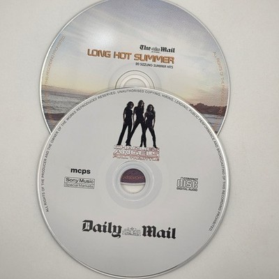 CD Lot of 2: Long Hot Summer 20 Sizzling Hits & Charlie's Angels Full Throttle