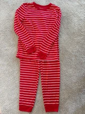 Family Red Stripe Pajamas "Jammies for Your Families" Child 8 & Many Sizes