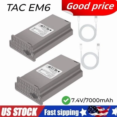 2Pack Battery For Tac-tacam Reveal X XB SK PRO 2.0 3.0 LTE Cellular Trail Camera