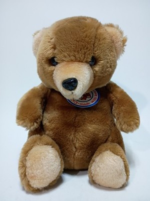Vtg Rare Roly Poly California Brown Plush Stuffed Animal 11'' SO SOFT w tag Brown