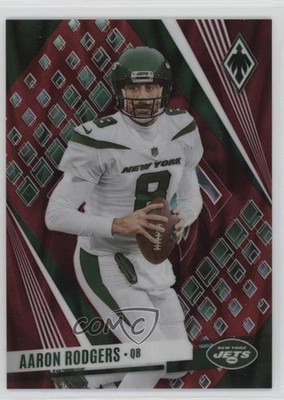 2023 Panini Phoenix Red Seismic SP Variation 180/199 Aaron Rodgers #11 18em