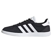 NEW Adidas Breaknet Sleek Black w/White Stripes Women's 8