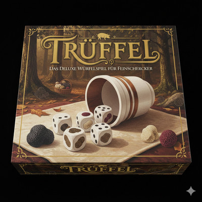TRÜFFEL - Das fantastische Würfelspiel angelehnt an YAHTZEE mit 6 Würfeln