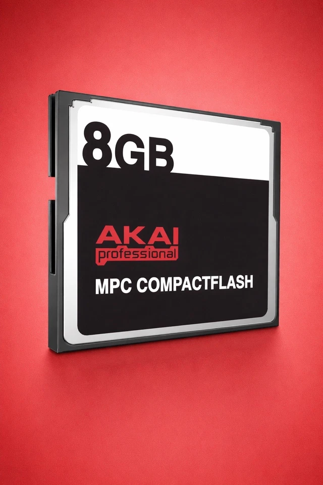 Akai 8GB CompactFlash CF Card for MPC 5000, MPC 4000, MPC 1000