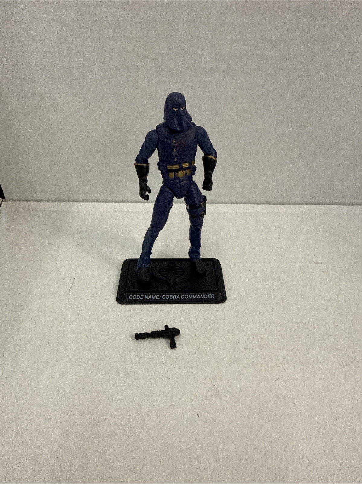 Cobra Commander Hooded V25 G.I. JOE COBRA 25th Anniversary LOOSE Complete S6