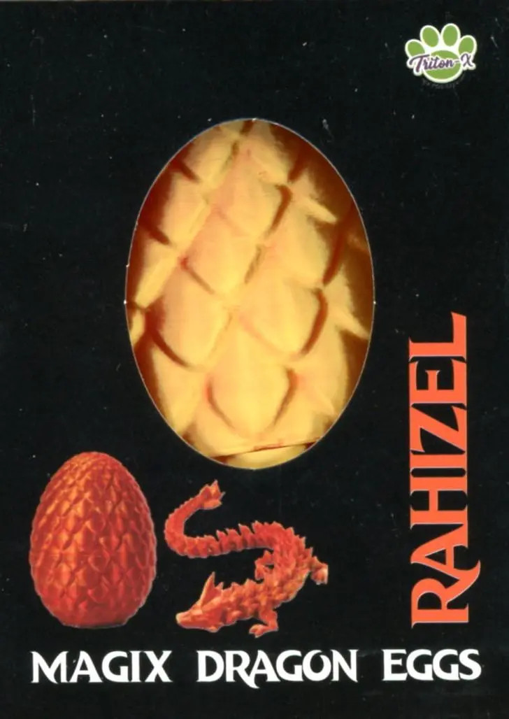 Drachenei MagiX Dragon Egg RAHIZEL , orange, Drachen 22,5 cm & Ei 8 cm | Deutsch - Image 2