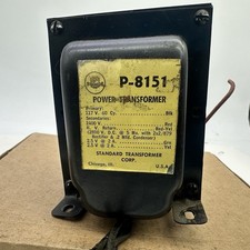 Stancor P-8151 Power Transformer 117V 60cy 2400V Standard Transformer Made USA