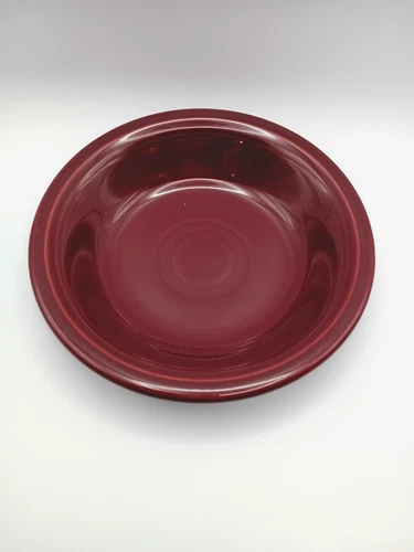 Fiesta Small 5.25" Fruit-Dessert-Salsa Bowl Burgundy lead free 6oz HLC USA 186