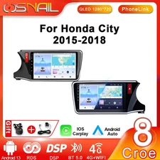 For Honda Fit City 2015-2018 Android CarPlay Car Radio GPS Multimedia Player DSP