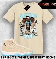 Shirt Match AJ 11 H-Town Houston Sneaker Matching Tee Everybody Eats B T-Shirt