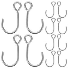 15pcs Stainless Steel Scale Hook - Replacement S-Shape Weight Hooks - Repairing