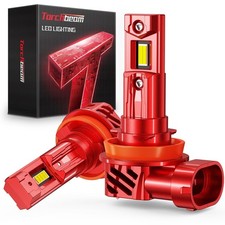 Torchbeam H11 Bulbs Kit,45000 LM, 800% Superior Brighter H11/H8/H9 Fog Bulbs