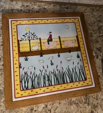 Taylor & Ng San Francisco Trivet Farm Scene