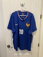 France Jersey - Kylian Mbappe #10 - Size 3xl - Blue