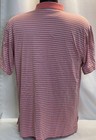 Peter Millar Mens Size Large Multicolor Striped 100% Cotton Golf Polo SEE LOGO — photo 4