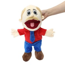 Nuevo Marvin Foster Padre Jeffy Marionetas de Mano Juguete de Peluche Supermariologo Figura Juguete