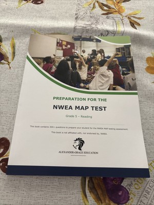 Workbook Preparation For The NWEA Map Test Mint Condition