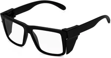 UV400 Bluelight Transition Photochromic Safety Glases Anti Matte Black 