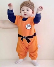 NEW Newborn Baby Boys Romper Son Goku Cosplay Costume Jumpsuit Playsuit Outfit