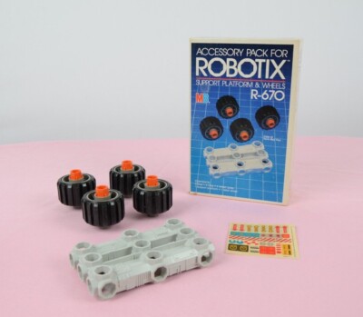 Vintage Robotix R-670 Series Accessory Pack Milton Bradley Complete 1984 #2