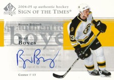 2004-05 SP Authentic SIGN OF THE TIMES #BB BR...