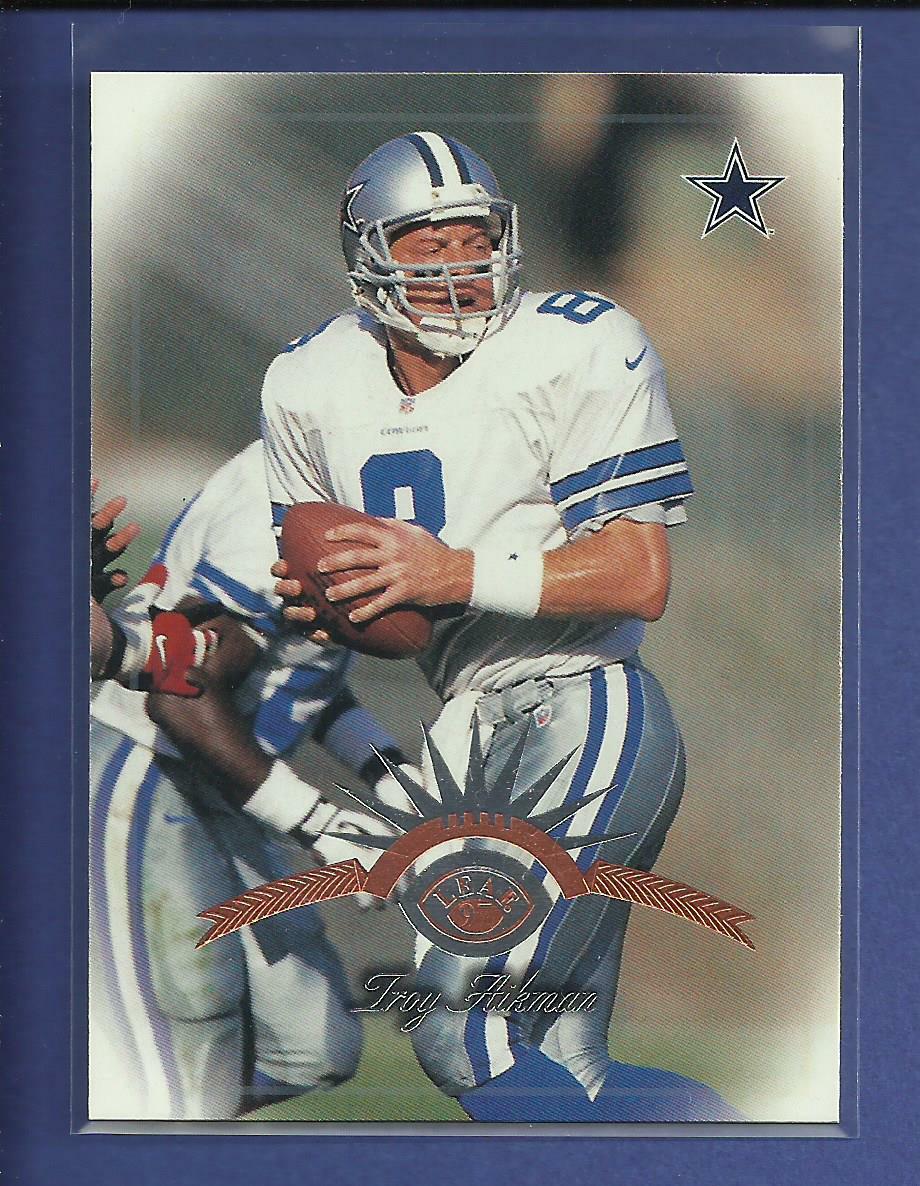NFL Troy Aikman サインカード Troy Aikman 1992 Upper Deck Football Card Dallas Cowboys #597 | eBay