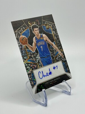 Chet Holmgren Panini Select FOTL Black Snakeskin 1/1 AUTO Rookie