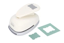 Bira Craft 2 inch Ornate Bracket Shape Lever Action Craft Punch for Paper Craft