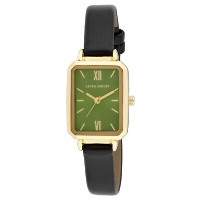 Laura Ashley Women's 22mm Tank Colored Dial Strap Watch | eBay