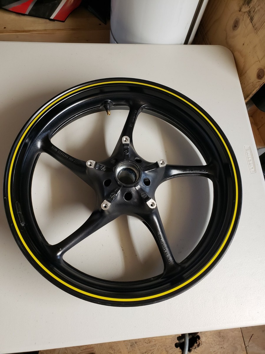 08 09 10 11 12 13 14 15 16 Yamaha R6 front wheel rim black with