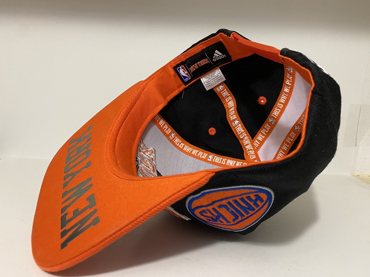 シダックス　選手用キャップ (SHIDAX) Adidas New York Knicks Official Draft 2016 Snapback hat cap NY NYC