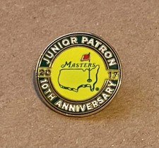 2017 Masters Augusta National Golf Club JUNIOR PATRON Pin Sergio Garcia Won RARE