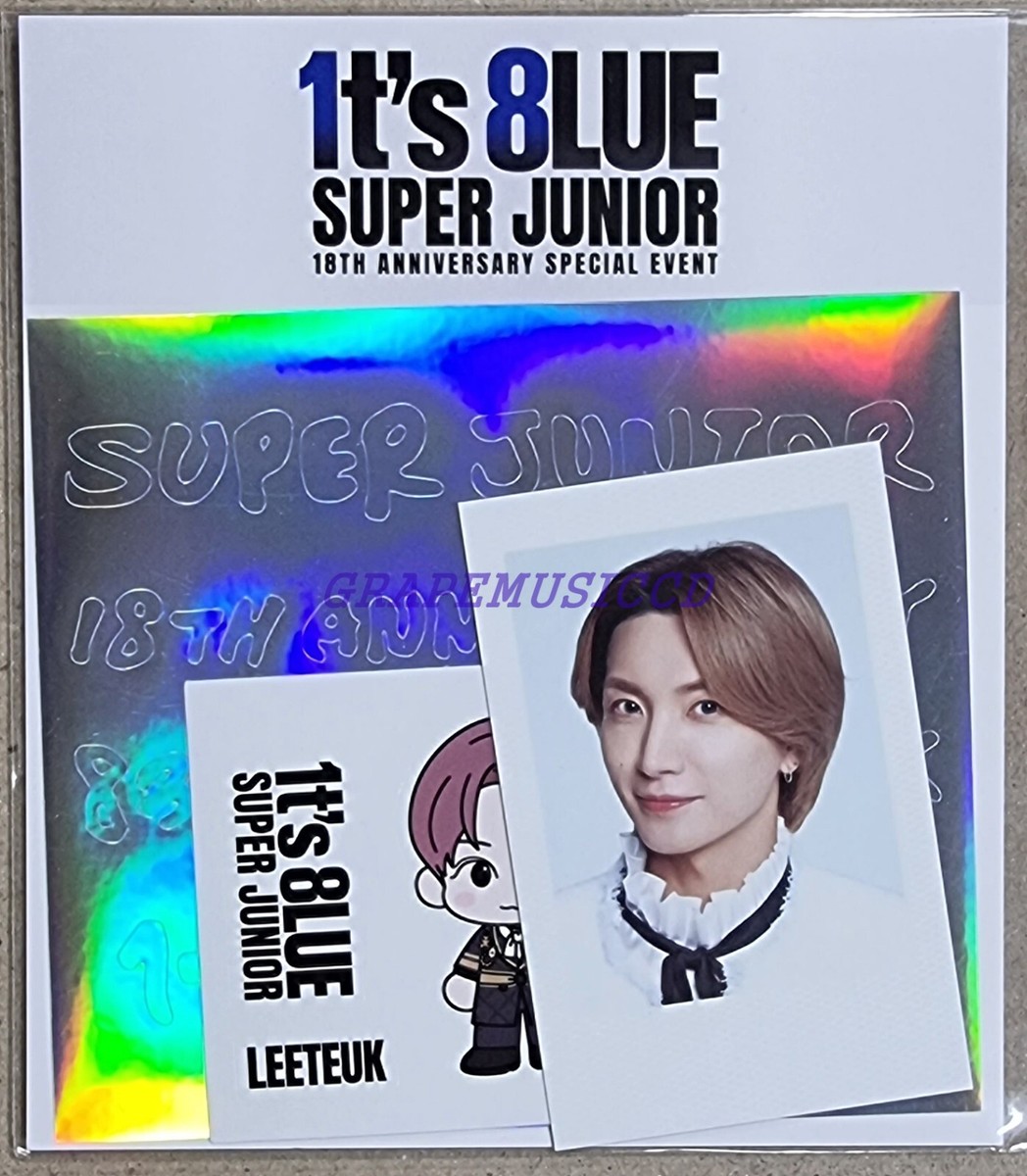 SUPER JUNIOR 18TH ANNIVERSARY 1t's 8lue OFFICIAL MD FANLIGHT DECO