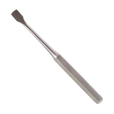 Set of 2 Key Periosteal Elevator, 7.5'', Curved, Sharp, 1'' Wide Blade, Premium