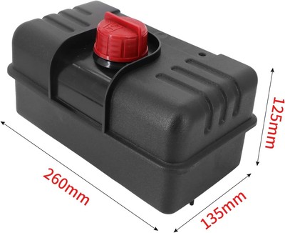 LOSTAR 4 Quart Fuel Tank With Cap - Replacement For Tecumseh Engines 37290, 34156