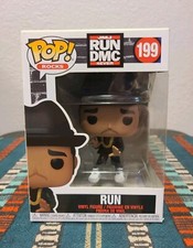 Run #199 Funko Pop! Vinyl Figure Rocks Run DMC Brand New Sealed Mint Condition 