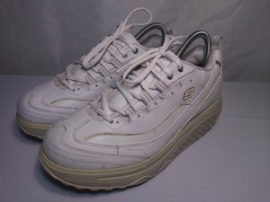 SKECHERS SHAPE-UPS WHITE ATHLETIC 