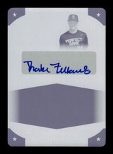 2015 Leaf Perfect Game Showcase Drake Fellows Auto Printing Plates Cyan 1/1