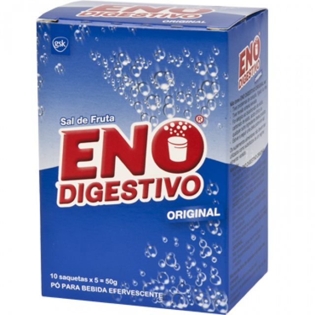 ENO Fruit Salt Digestive Antacid Powder Original Box of 10 Sachet eBay