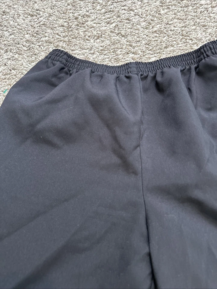 Pantalones cortos Blair para mujer talla PM (medidas 25 X 9) negros cintura elástica bolsillos Foto 3 de 4