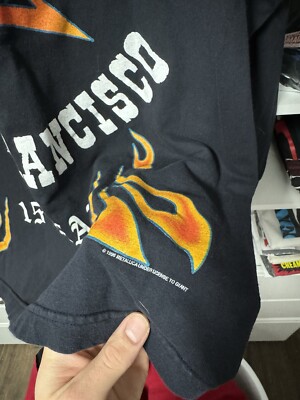 Vintage Metallica T-Shirt 15 Years San Francisco Shirt Limited Ed