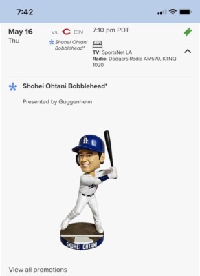 Shohei Ohtani Bobblehead フィギュア LA DODGERS💙💙 1st Ever “ SHOHEI OHTANI” 2024 BOBBLEHEAD | eBay