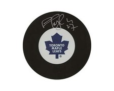 Shayne Corson Autographed Toronto Maple Leafs Vintage Autograph Model Puck