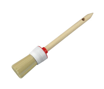 Ringpinsel BASIC Naturholzgriff synthetische helle Borstenmischung ca. 60% Tops