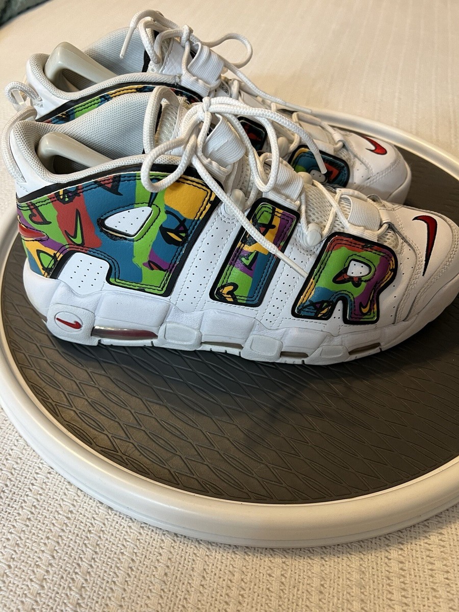 Uptempo Peace Love Basketball Custom Nike Air More Uptempo Bel Air