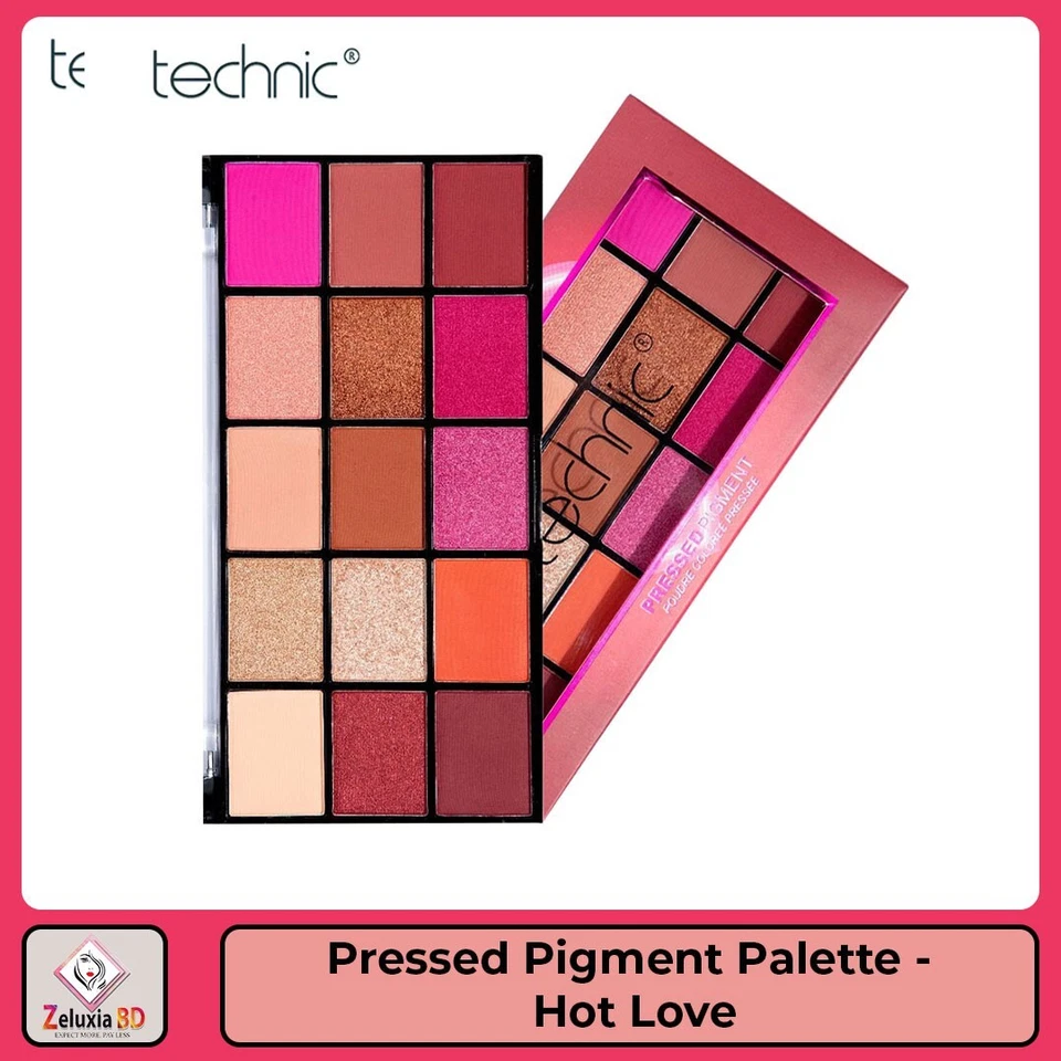 Technic Hot Love Pressed Pigment 15 colour Palette - Image 3 of 4