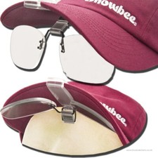 Snowbee Cap-Peak Clip-On Magnifier - 18063