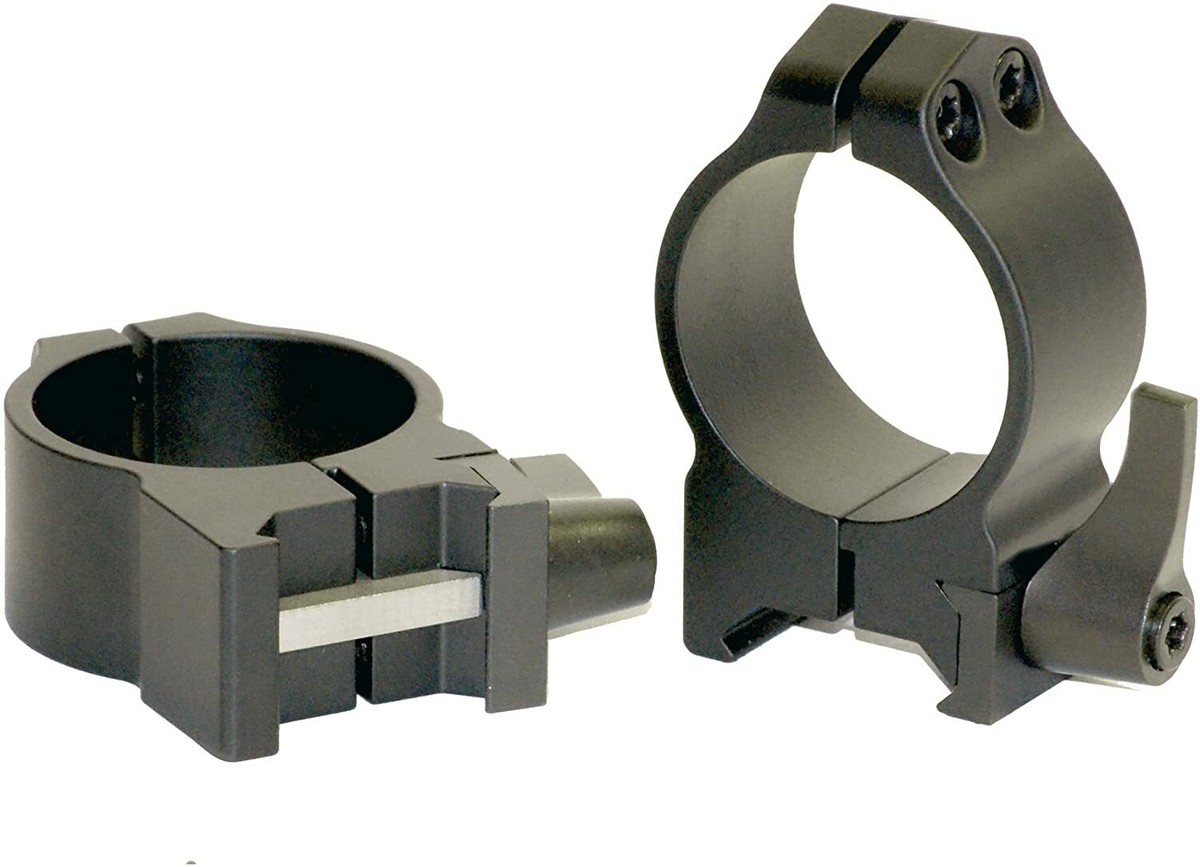 Warne Maxima QD Quick Detach 30mm High Matte Steel Scope Warne Maxima QD Quick Detach 30mm High Matte Steel Scope
